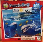 Puzzlebug Playful Dolphins 100 Piece Jigsaw 