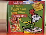 Dr Seuss Green Eggs and Ham Giant Puzzle Box 