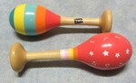 Wooden Maracas