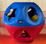 Tupperware Shape-O-Ball Toy Sorter Kids