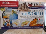 Discover the World Jigsaw and Book