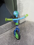 First Balance Bike - Blue and Green