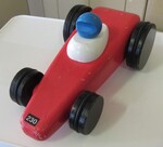 Wooden Racing Car