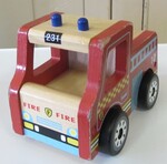Bello Wooden Fire Truck