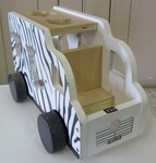 Wooden Safari Puzzle Truck
