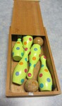 Wooden Mini 5 Pin Bowling 