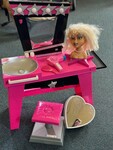 Beauty Salon with Stool