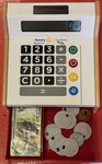 Wooden Cash Register with Play Money
