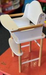 Wooden Baby Doll High Chair
