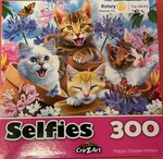 Selfies - Happy Gardens Kittens Puzzle