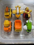 Box of Toddlers Magnetic Connection Vehicles
