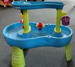 Rain Showers Splash Pond Water Table