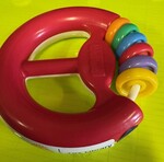 Red and White Rattle