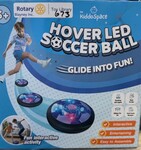 Hover LED Indoor Soccer Ball with Foam Bumper