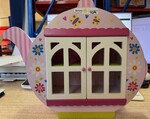 Wooden Teapot Shaped Dolls House