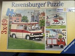 Rescue Teams Puzzles - 3 x 49 pieces