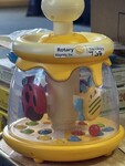 Insect Carousel Playground Bouncing Ball, Press & Rotate Toy