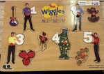Wiggles Numbers Wooden Peg Puzzle