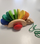 B3: Hedgehog Pull toy