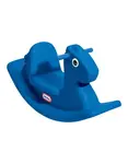 Blue rocking horse