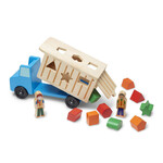 Shape sorting dump truck