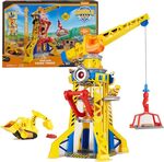 C12: Paw Patrol tower Rubble & Crew, Bark Yard Deluxe Bulldozer Construction Truck