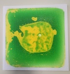 Liquid  Green floor tile