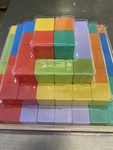 Wooden Blocks Pyramid