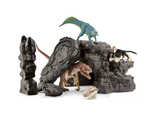 Dino Set With Cave
