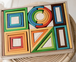 Rainbow Nesting Blocks Puzzle