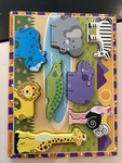 Puzzle - Safari animals chunky