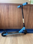 Blue scooter