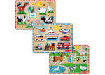 J65: Number peg puzzle 0-9