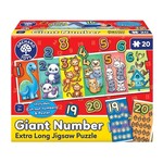 J66: Giant Number Extra Long Jigsaw Puzzle