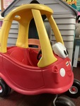 Cozy Coupe - Red (with baby base plate)