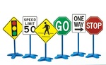 Traffic Signs - set of 6