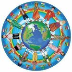 Children around the world floor puzzle