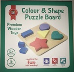 Colour & Shape Puzzle Board