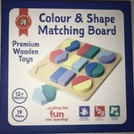 Colour & Shape Matching Board 