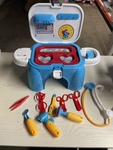 Doctors kit and table