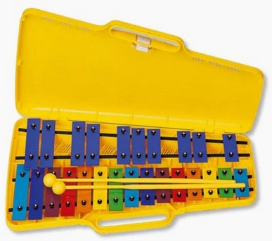 S1-35: Chromatic Glockenspiel - 25 Coloured Bars