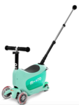 Mini Micro Scooter & Seat (Aqua)