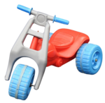 Red & Blue Motorbike 2