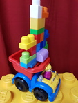 Dump Truck with blocks