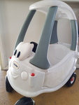 White Cozy Coupe