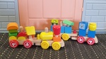 Disney Wooden Block Stacking Train