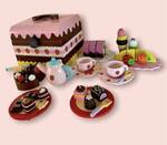 Strawberry Chocolate Tea Party Set (Wooden)