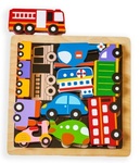 Chunky Vehicles Puzzle