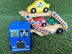 Disney wooden car carrier