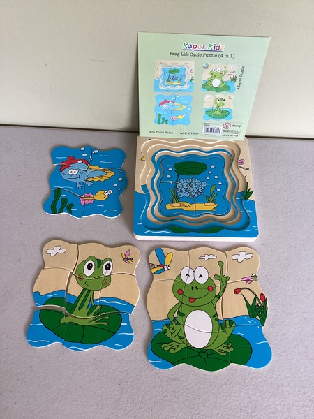 J10-49: Frog Life Cycle Puzzle